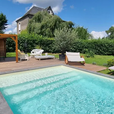 Villa Mura Gite Luxe Avec Piscine Et Spa Campagne Et Grand Air Nouvelle Aquitaine Correze Neuvic  Exterior photo